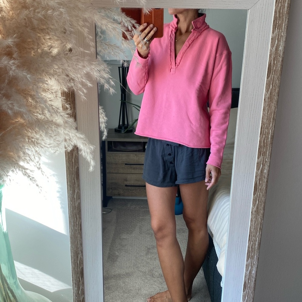 Frank & Eileen triple fleece polo sweatshirt